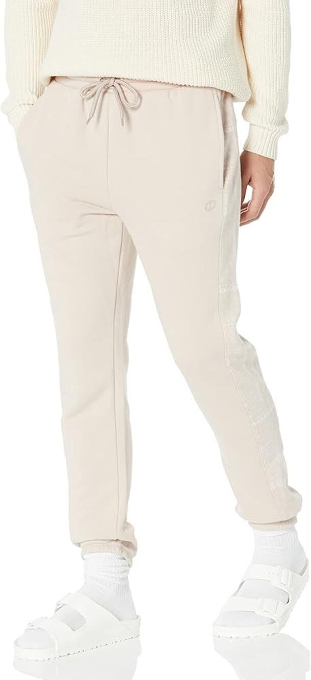 New NWT Spalding Greymorn Bandana Cream Joggers Contrast Panel Men's Size Large